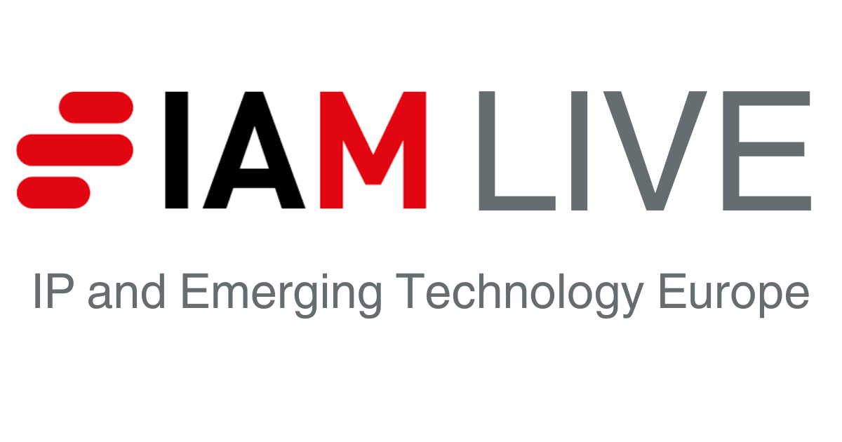IAM Live: IP and Emerging Technology Europe 2024